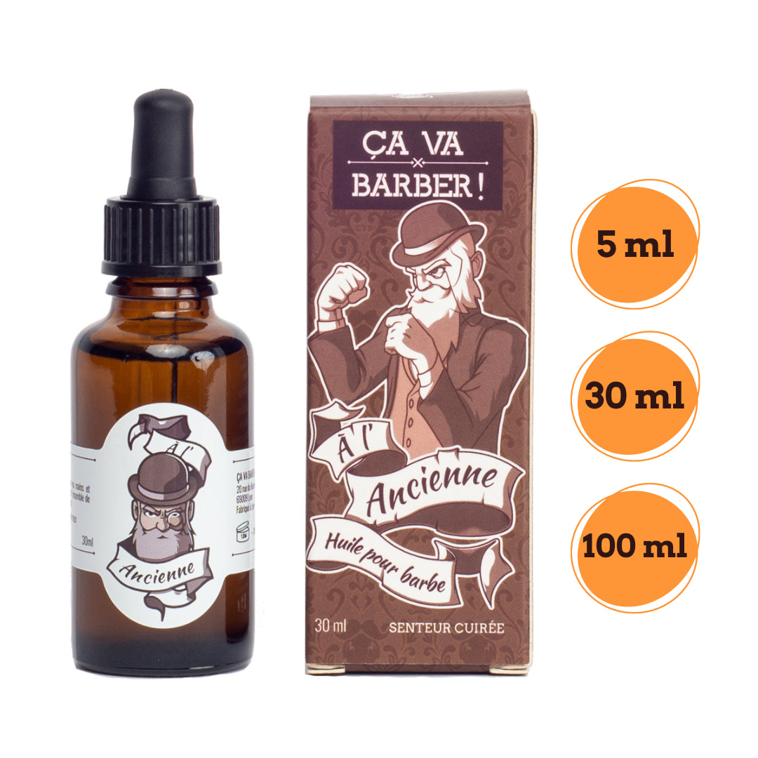 Huile pour barbe "à l'ancienne"