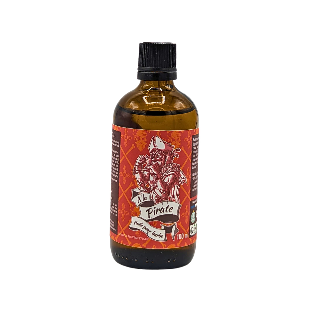 Huile pour barbe bio "à la Pirate"
