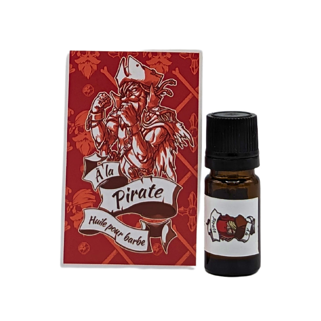 Huile pour barbe bio "à la Pirate"