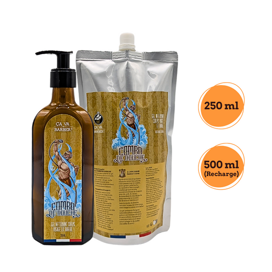 Combo-douche à l'ancienne et recharge