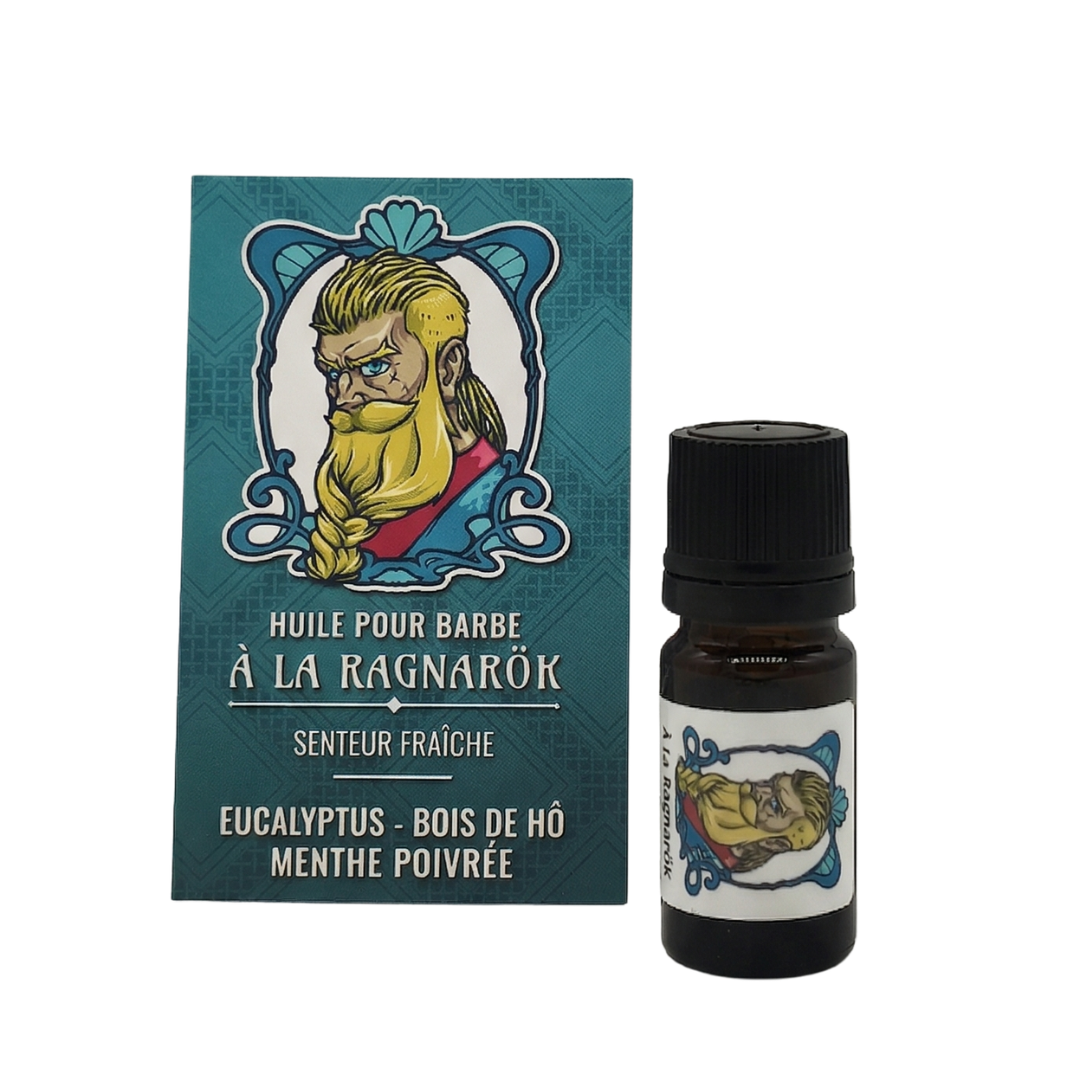 Huile pour barbe - Senteur Fraîche - à la Ragnarök