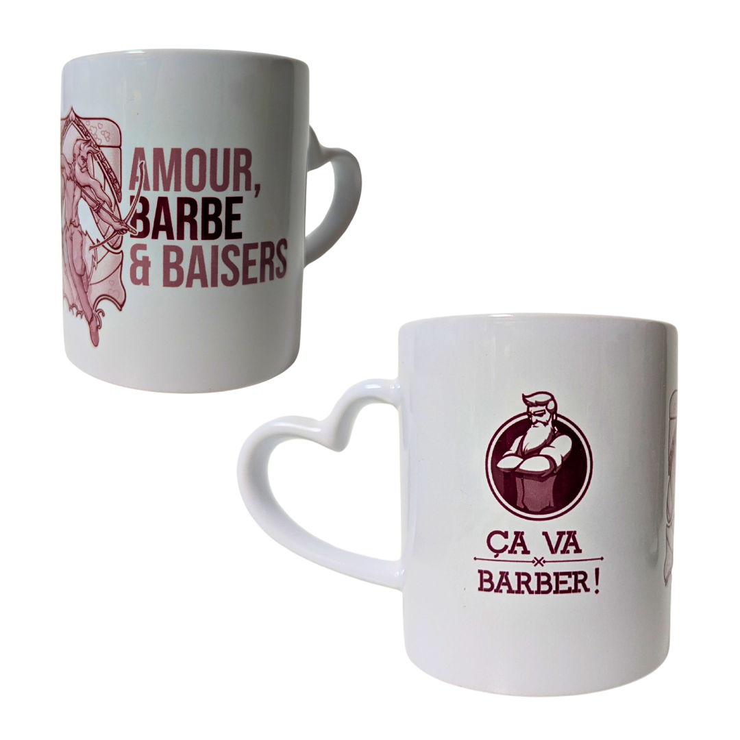 Mug "Amour, Barbe & Baisers"