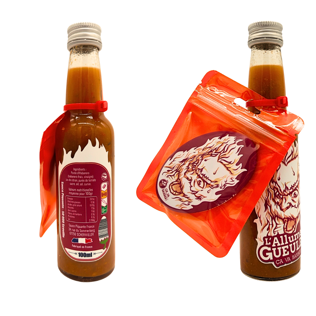 Sauce piquante artisanale "L'Allume-Gueule"