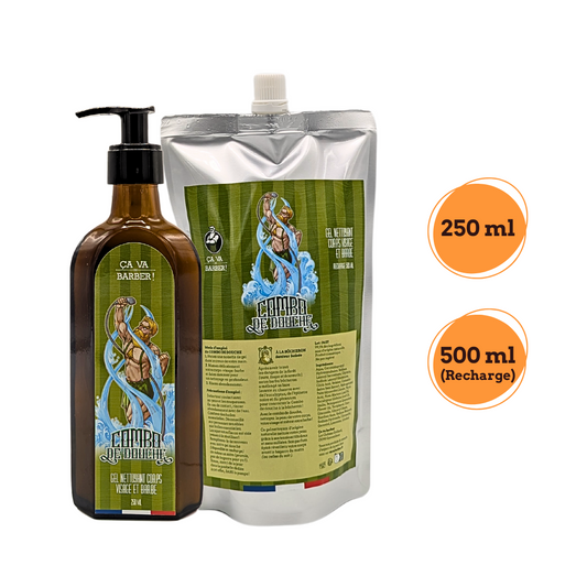 combo-douche-bucheron et recharge