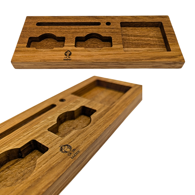 Socle de rangement pour barbus