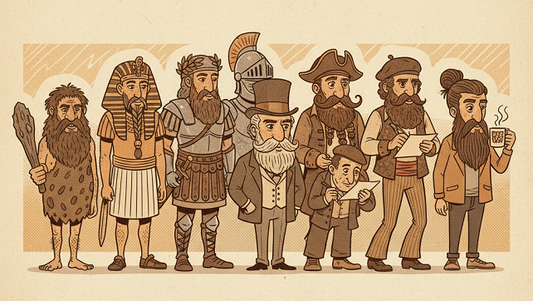 L’histoire de la barbe, une épopée du poil !