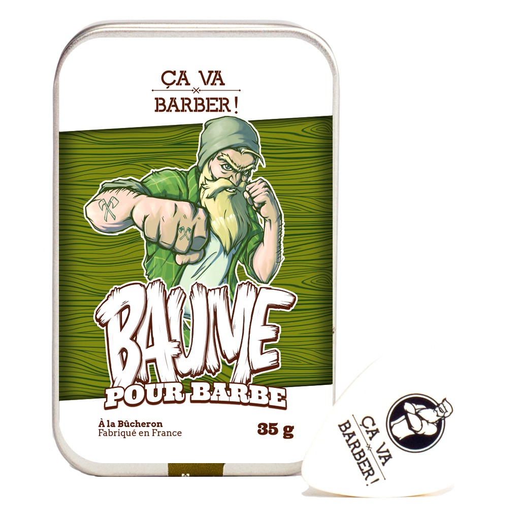Baume pour barbe "à la bûcheron" 