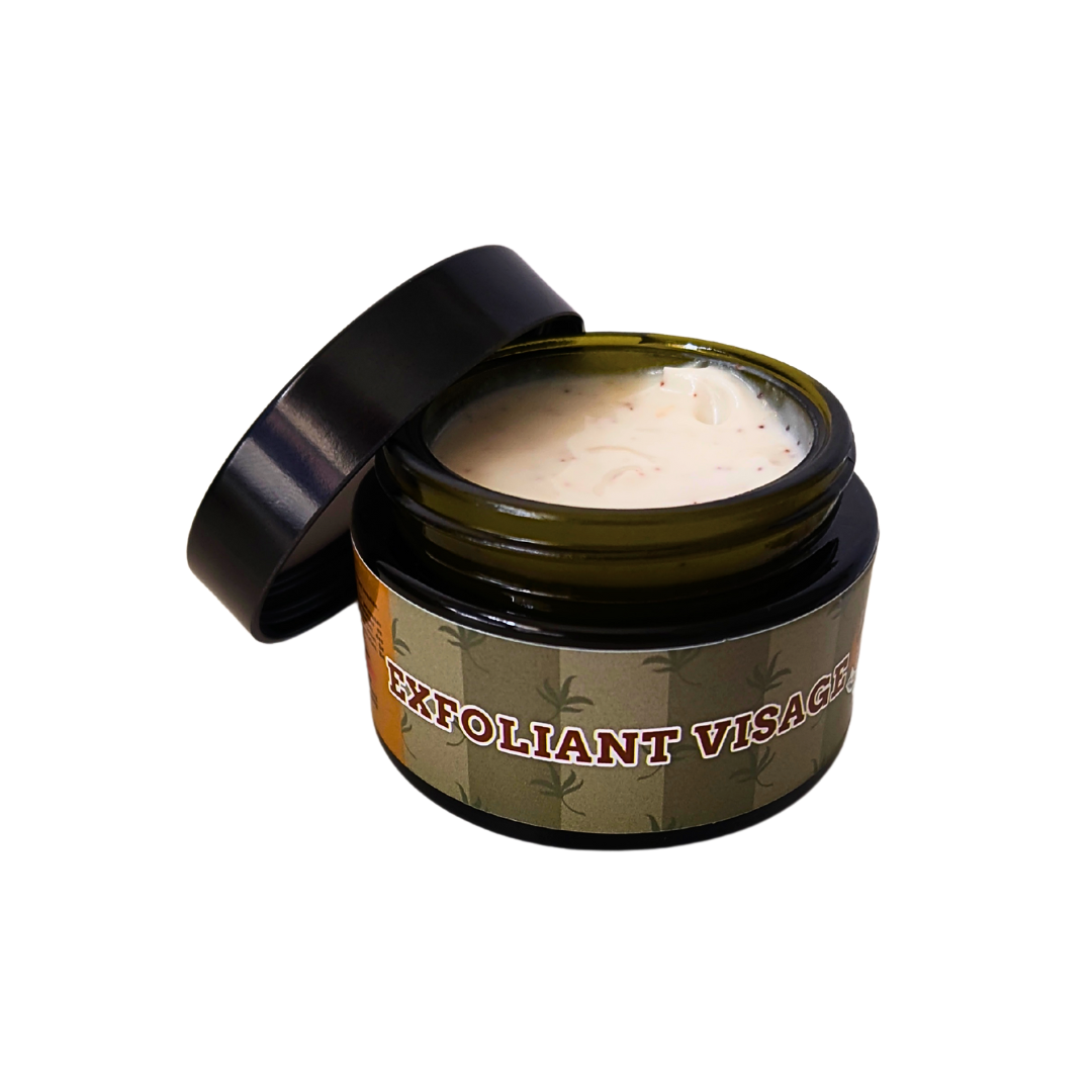 Pot d'exfoliant visage
