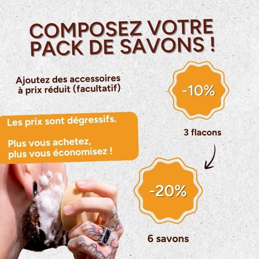 Pack de savons à composer