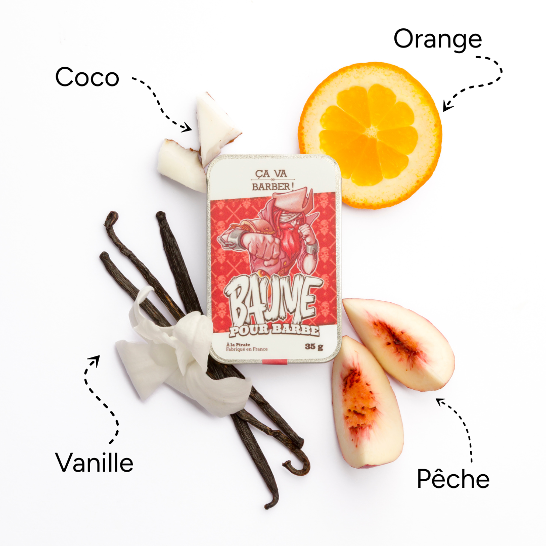 Baume à barbe - Senteur Epicée - à la Pirate