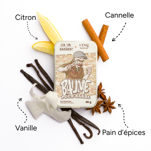 Baume à barbe - Senteur Gourmande - à la Téméraire