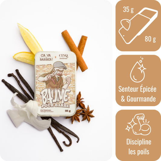 Baume à barbe - Senteur Gourmande - à la Téméraire