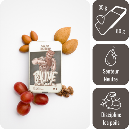 Baume à barbe - Sans Parfum - à la Régulière