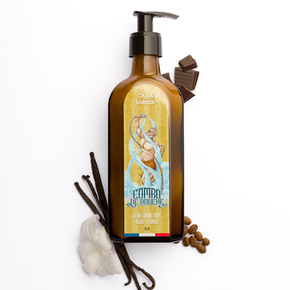 Combo de douche "à l'Ancienne" - Nettoyant barbe/visage/corps