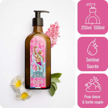 Combo de douche "à la Cool" - Nettoyant barbe/visage/corps