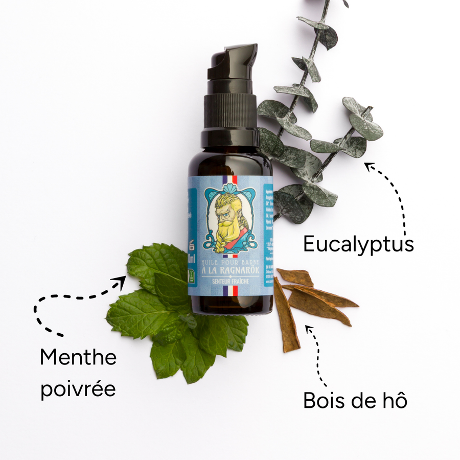 Huile à barbe