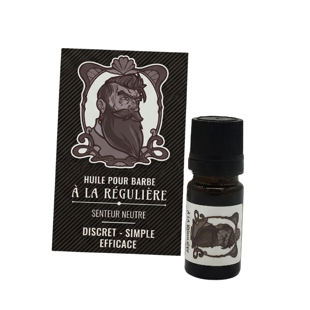 Huile pour barbe - Sans Parfum - à la Régulière