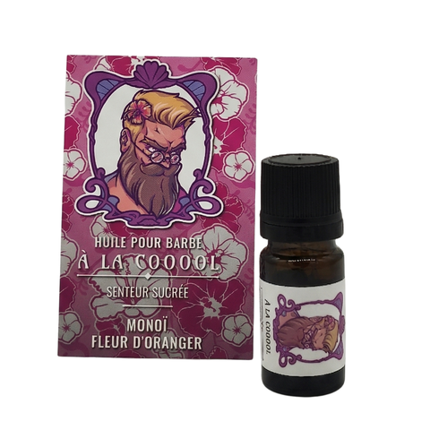 Huile pour barbe - Senteur Sucrée - à la Cool