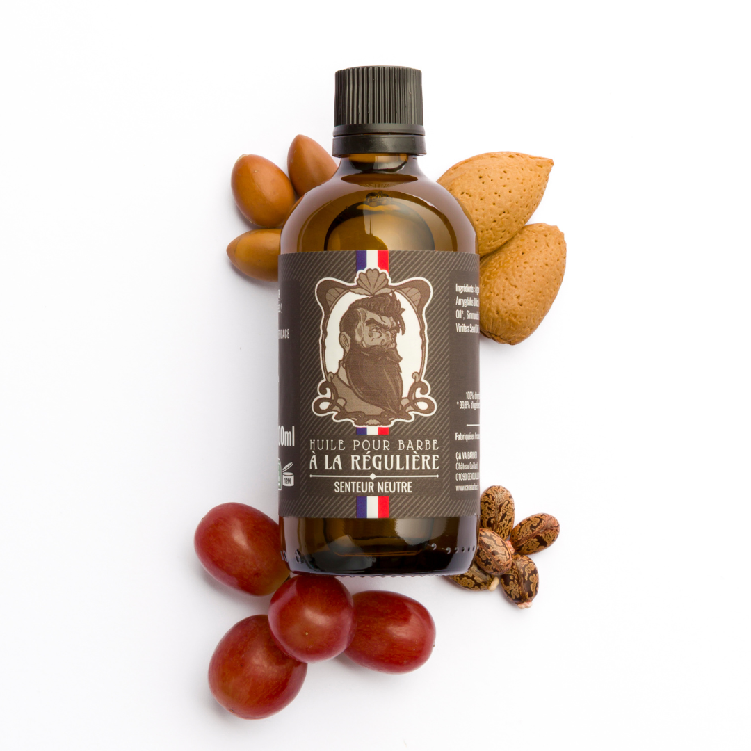 Huile pour barbe - Sans Parfum - à la Régulière