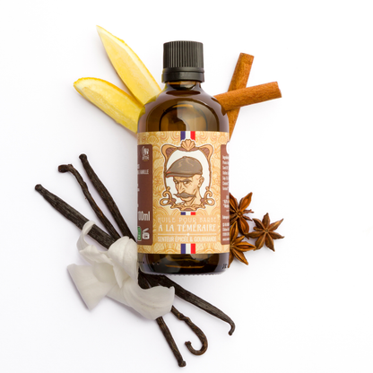 Huile pour barbe - Senteur Gourmande et Epicée - à la Téméraire