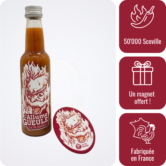 Sauce piquante artisanale "L'Allume-Gueule"
