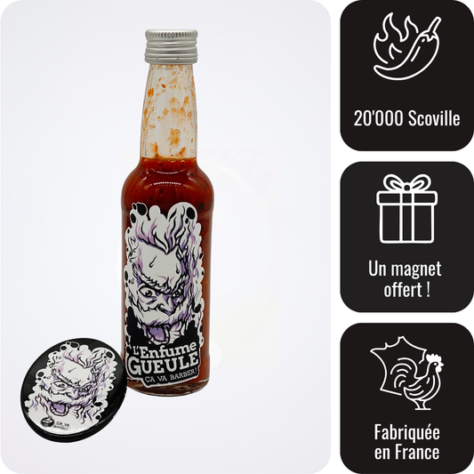 Sauce piquante artisanale "L'Enfume-Gueule"