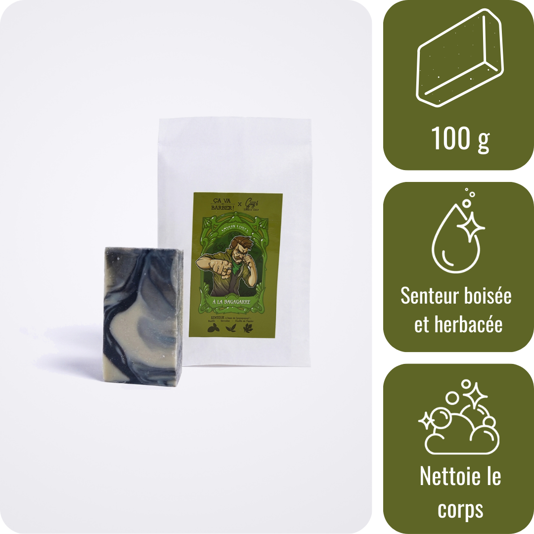 Savon corps - à la Bagagarre