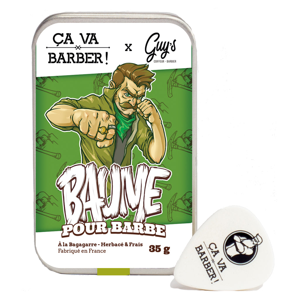 Baume à barbe - Senteur Herbacée et Fraîche - à la Bagagarre