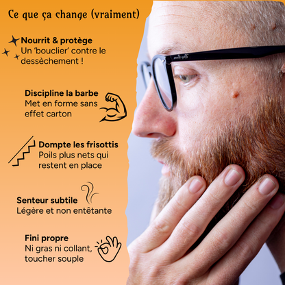 Baume à barbe - Senteur Boisée - à la Bûcheron
