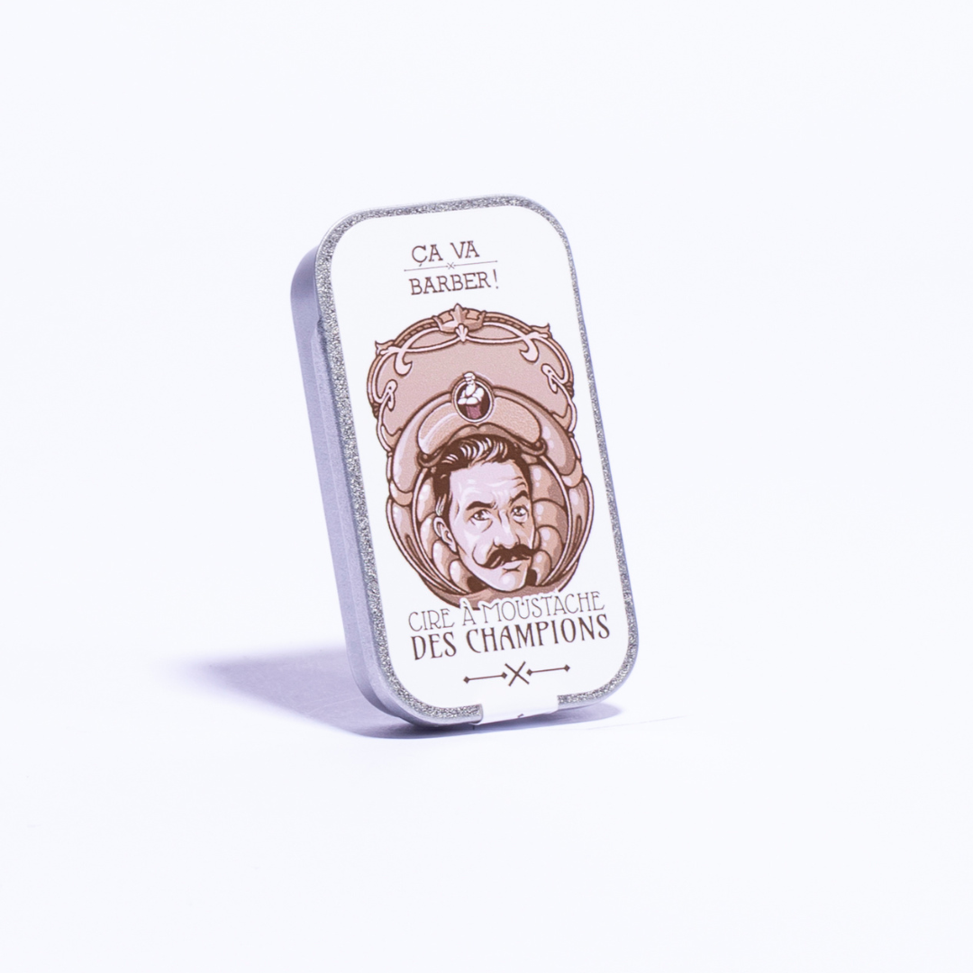Cire à moustache des champions - Senteur Cuirée