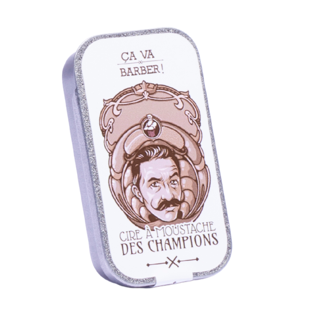 Cire à moustache des champions - Senteur Cuirée