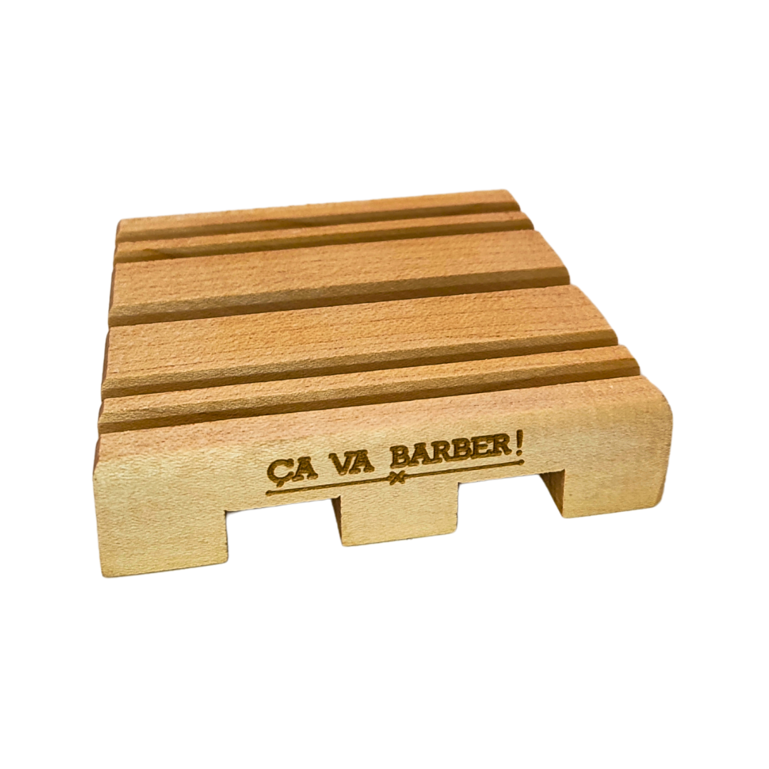 Porte-savon en bois