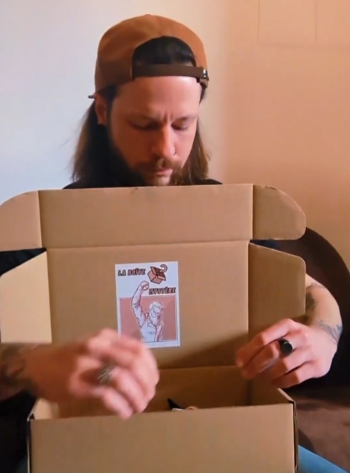 Unboxing box mystere du barbu